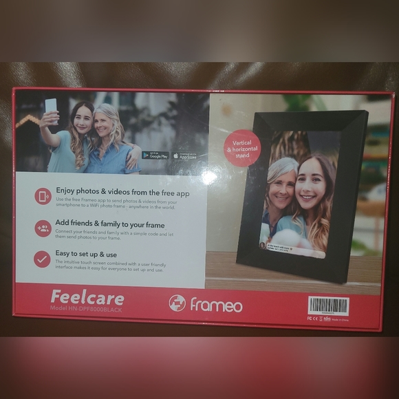 NIB Feelcare 8" digital picture frame - Picture 2 of 6